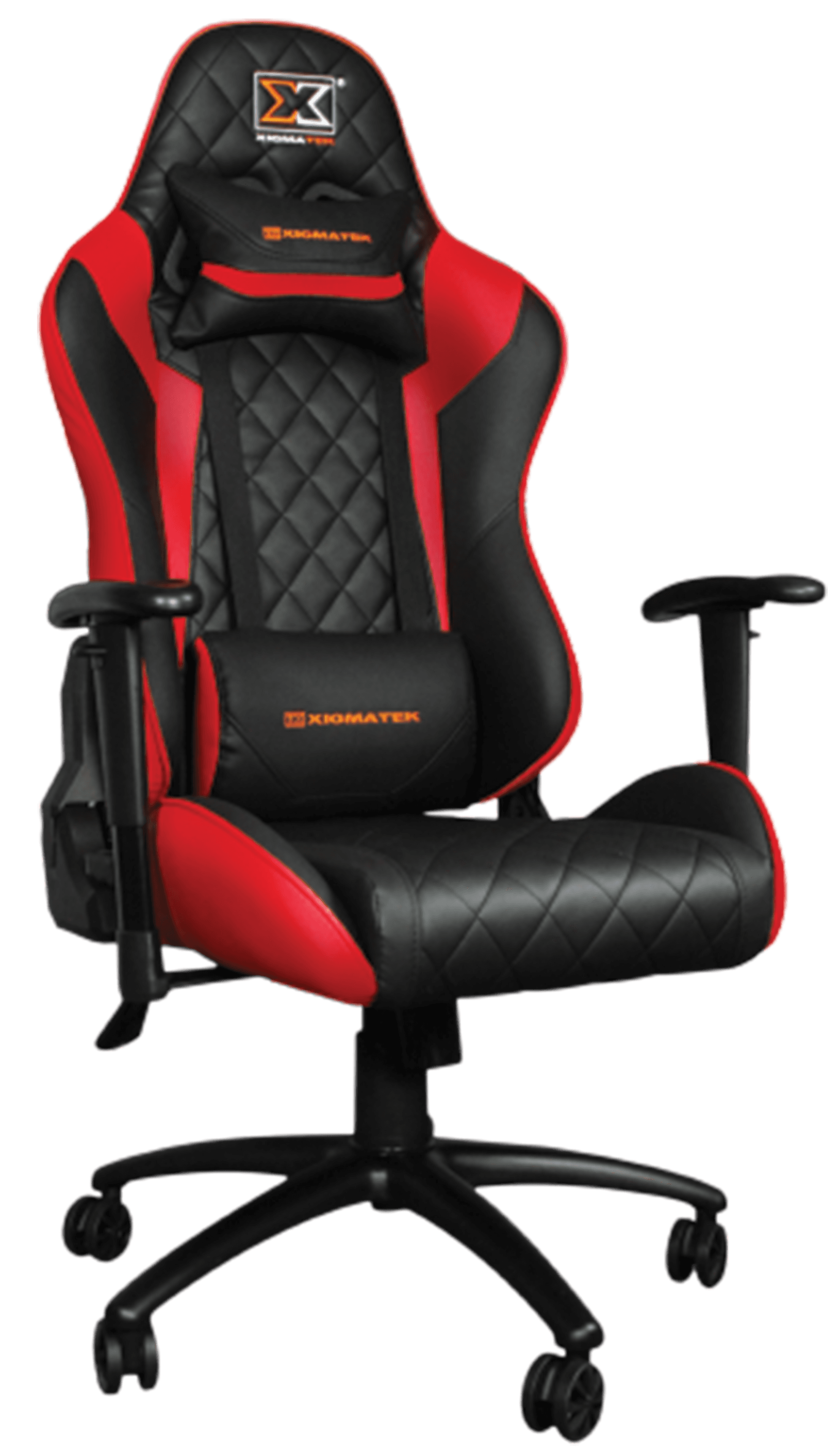 Xigmatek Hairpin Red Gaming Chair, Class 4 Gas Lift, Headrest & Lumbar Support, Professional Ergonomic Design | EN46690 – Buy Online