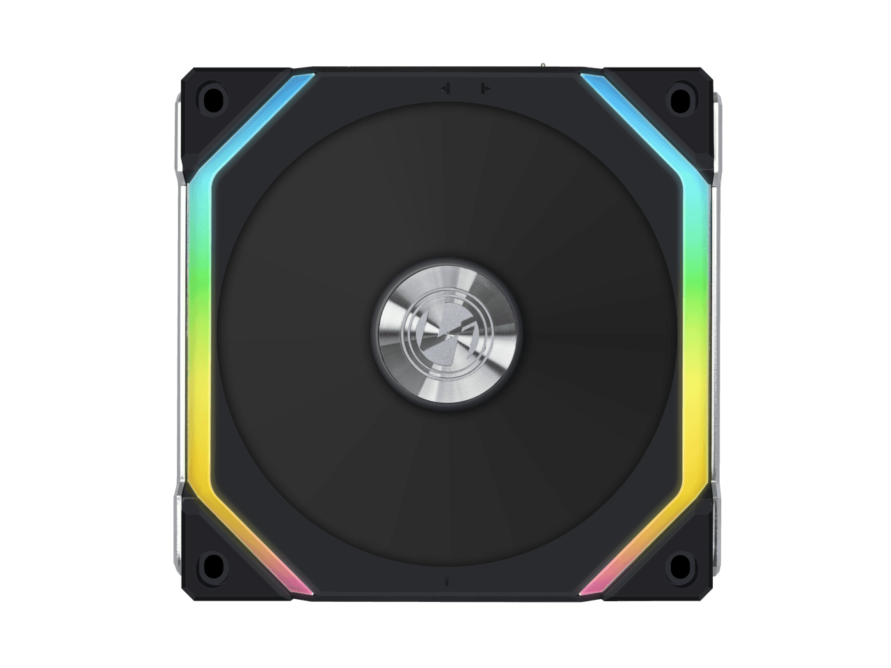 LIAN LI Lian Li Uni Fan SL120 V2 Reverse Blade ARGB Case Fan, 120mm, Single Pack, Black | G48.R12SLV21B.00 - product view 2 of 4