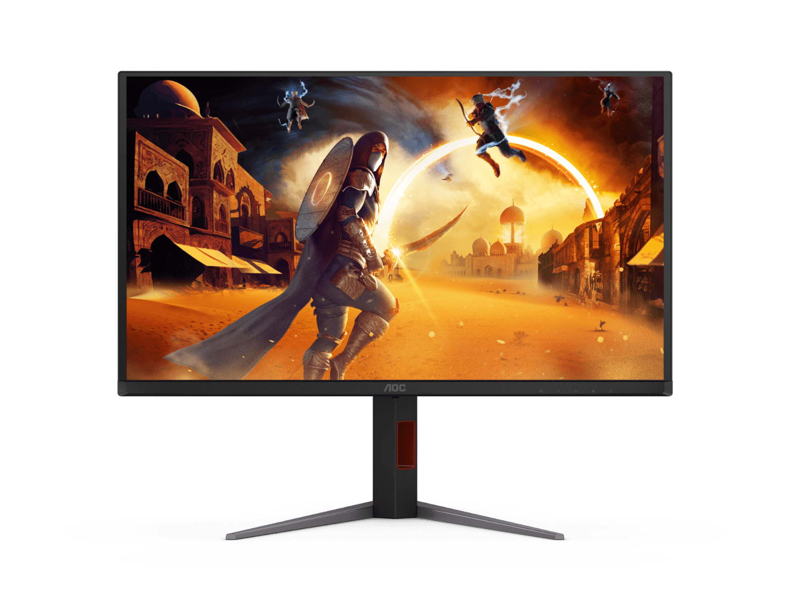 AOC Q27G4ZD 26.5" QD-OLED Gaming Monitor, QHD 2K (2560 X 1440), 240Hz, 0.03ms GTG, Low input lag, DisplayHDR True Black 400, Adaptive Sync, 3-Sided Frameless, Flicker Free, Low Blue Mode, Gaming Mode, Sniper Scope, Height Adjustable – Buy Online