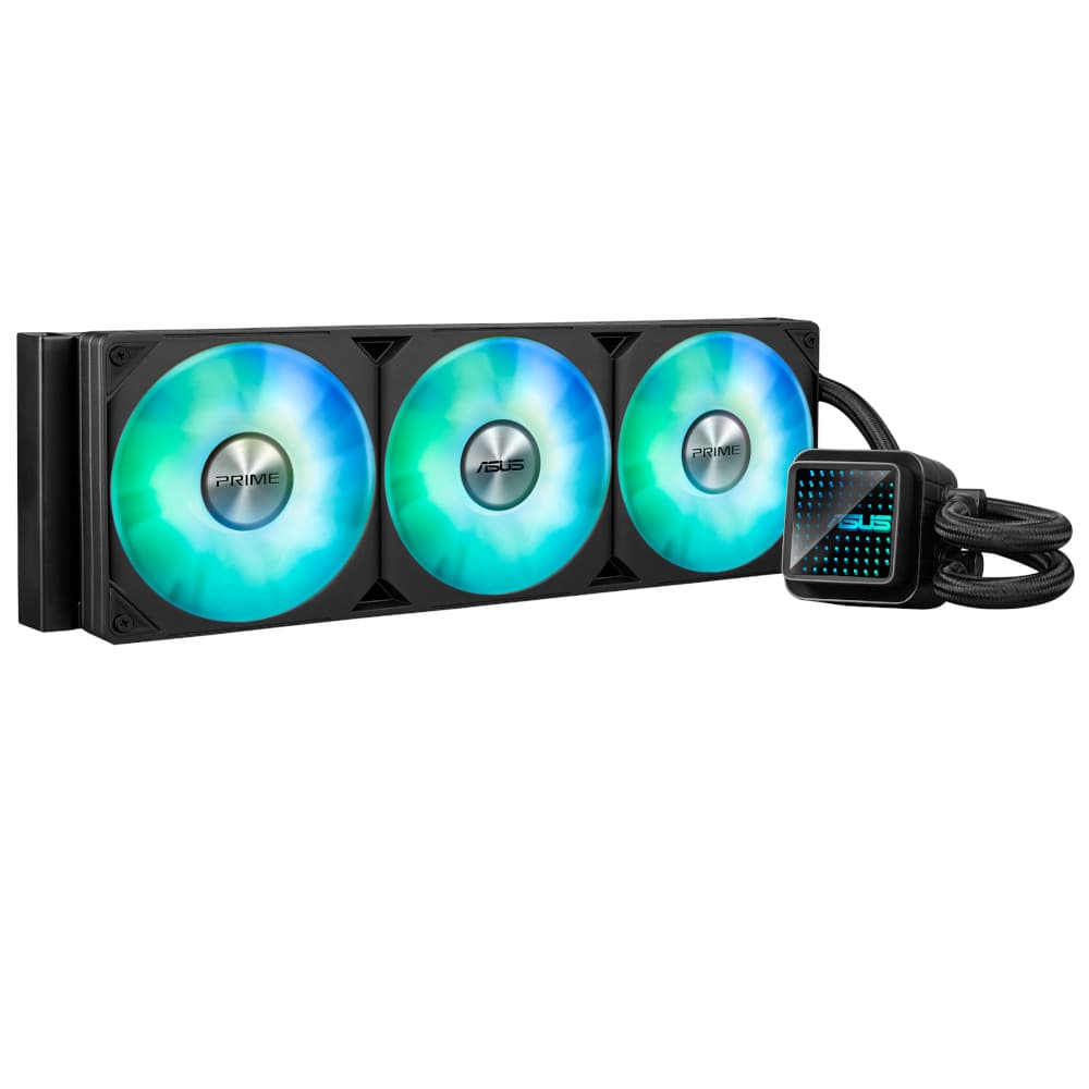 ASUS Prime LC 360 ARGB all-in-one CPU Liquid Cooler, PRIME LC 36025 120mm Integrated Fan, 600 - 2200 RPM, AURA Sync, Black | 90RC0101-B0EAY0 – Buy Online