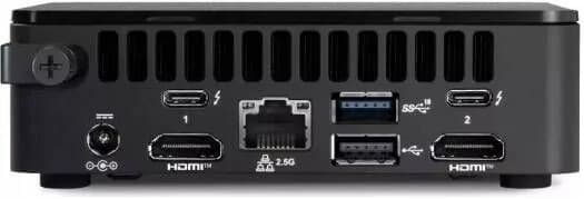 Asus ASUS NUC 13 Pro Kit NUC13ANKi7 Barebone Computer, Core I7-1360P Processor, 32 GB Ram, 2 TB SSD, Windows 11 Pro, No Cord, Black (Upgraded) | 90AB3ANK-MR8100 - product view 3 of 4