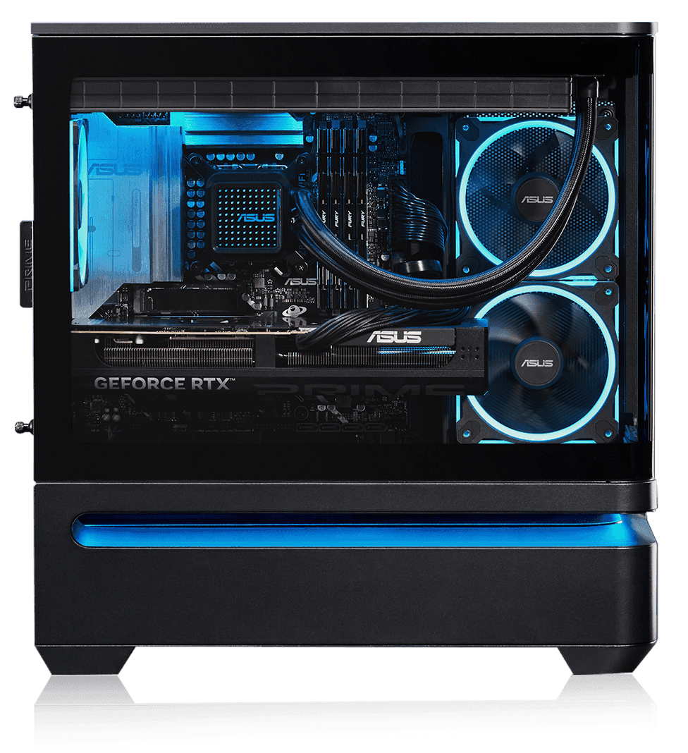 Gaming PC Powered By ASUS: Intel i7-14700F 14th Gen + ASUS PRIME RTX 5060 Ti OC 16GB GDDR7, 32GB DDR5 6000MHz RGB, 1TB NVMe SSD, 360mm ARGB AIO, 750W Gold ATX 3.1 PSU, WiFi 6, ASUS Prime AP202 ARGB Black