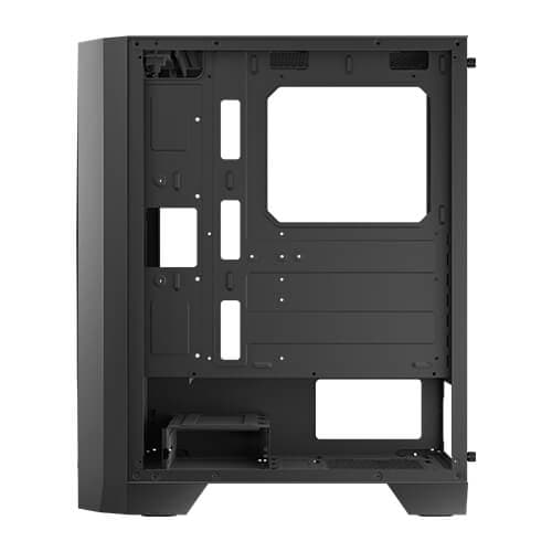 ANTEC Antec AX Series Ax51 Mid-tower Black Color Gaming Case, 3x Pre Installed Fans, MOBO Upto ATX, Tempered Glass - product view 2 of 10