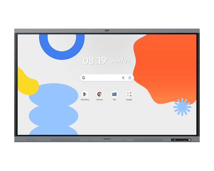 Samsung 86″ Interactive E-Board Display, Android OS with EDLA Certification, Built-in Camera, 4K UHD Touchscreen, LH86WAFPLGCXUE – Buy Online