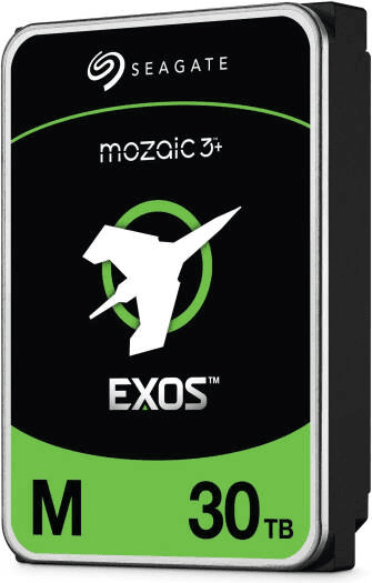 Seagate Exos M 30TB Enterprise 3.5" Hard Drive (HDD), Helium Sealed CMR, 7200 RPM, 512MB Cache, SATA 6Gb/s, 2.5M MTBF | ST30000NM004K – Buy Online