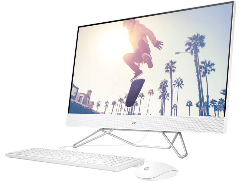 Hp HP ALL-IN-ONE 27-CB1010NH (6M840EA) i7-1255U-4.7GHz, 16GB, 1TB SSD, 27" FHD IPS, CAMERA, BT, WIFI, DOS, INTEL IRIS XE GRAPHICS, WHITE, 1 YEAR WARRANTY - product view 1 of 3