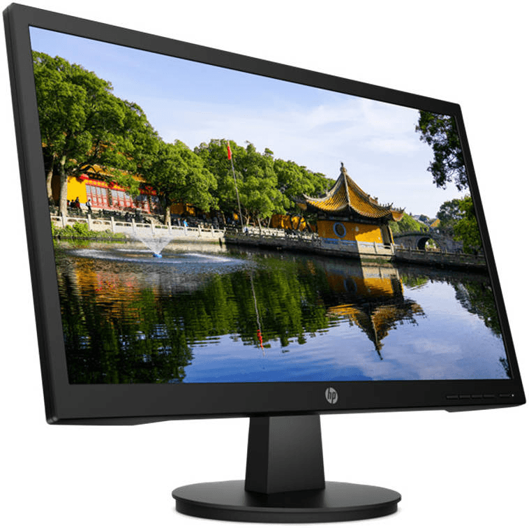 HP V22v G5 Monitor, 21.45" VA FHD Display, 75Hz Refresh Rate, 5ms (GtG with Overdrive) Response Time, ADM FreeSync Technology, Narrow Bezel, VESA Mountable, HDMI / VGA Input, Black | 65P56AS#ABV