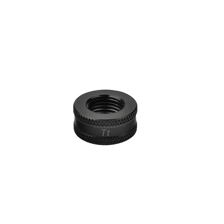Thermaltake Pacific G1/4 Female to Female 10mm extender - Black | CL-W048-CU00BL-A – Buy Online