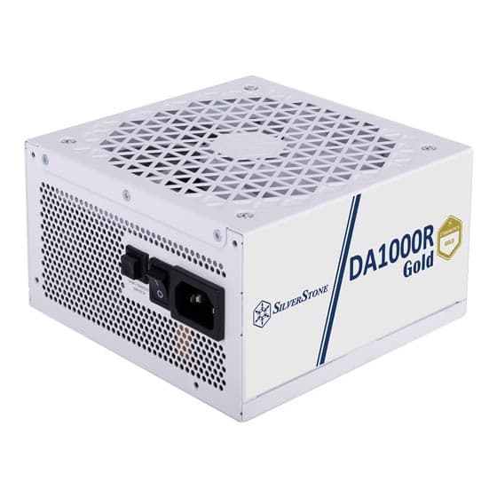 Silverstone SILVERSTONE DA1000R 1000W WHITE CYBENETICS GOLD POWER SUPPLY ,ATX 3.0, PCIE 5.0, FULL MODULAR, SST-DA1000R-GM-WWW - product view 3 of 7
