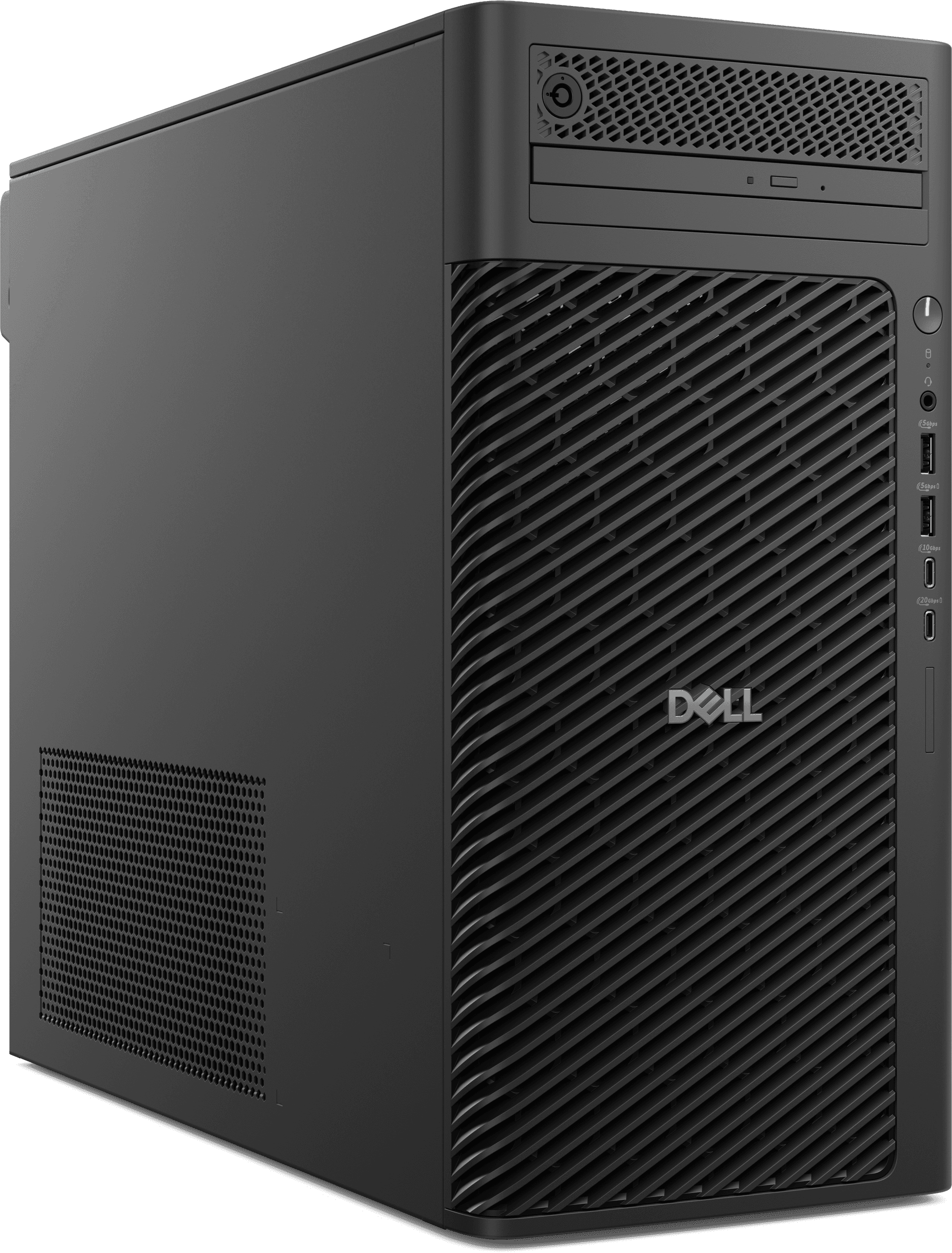 Dell Dell Pro Max Tower T2 Workstation Desktop Computer, Intel Core Ultra 9 285, 24 cores, 32 GB DDR5, 1 TB, M.2 2280, 1500W, DOS | FCT2250 - product view 1 of 3
