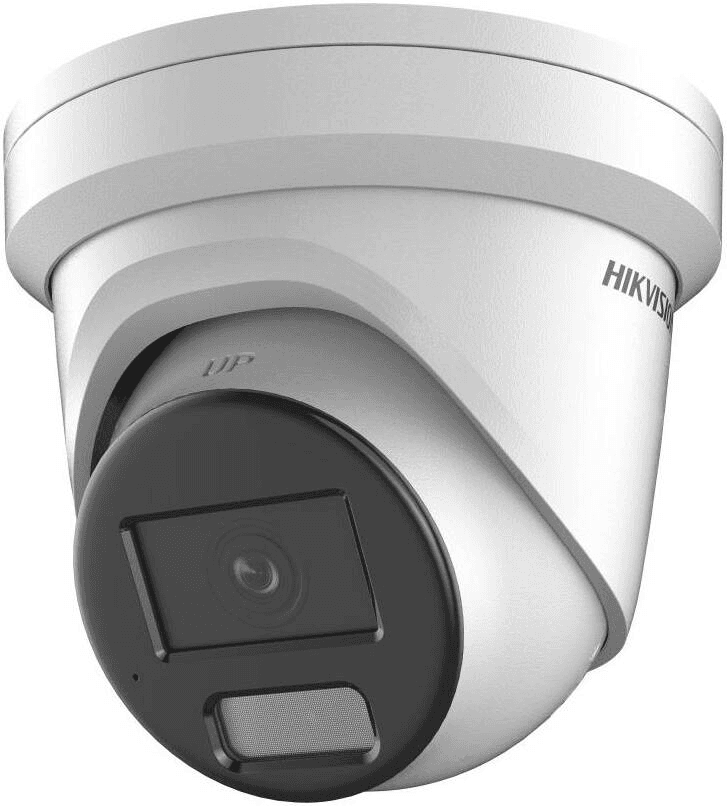 Hikvision 8MP Smart Hybrid Light with ColorVu Fixed Turret Network Camera, Efficient H.265+ Compression Technology, Built-in Microphone, IP67 Water And Dust Resistant, White | DS-2CD2387G2H-LIU – Buy Online