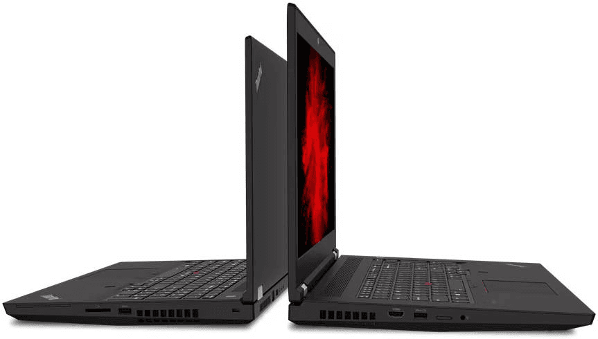 Lenovo Lenovo ThinkPad P17 Gen 2 Mobile Workstation PC, 17.3" UHD IPS Display, Intel Core i9-11950H, 32GB RAM, 1TB SSD, NVIDIA RTX A3000 6GB GDDR6, Backlit Eng-Arabic KB, Win 10 Pro, Black | 20YU000CAD - product view 1 of 8