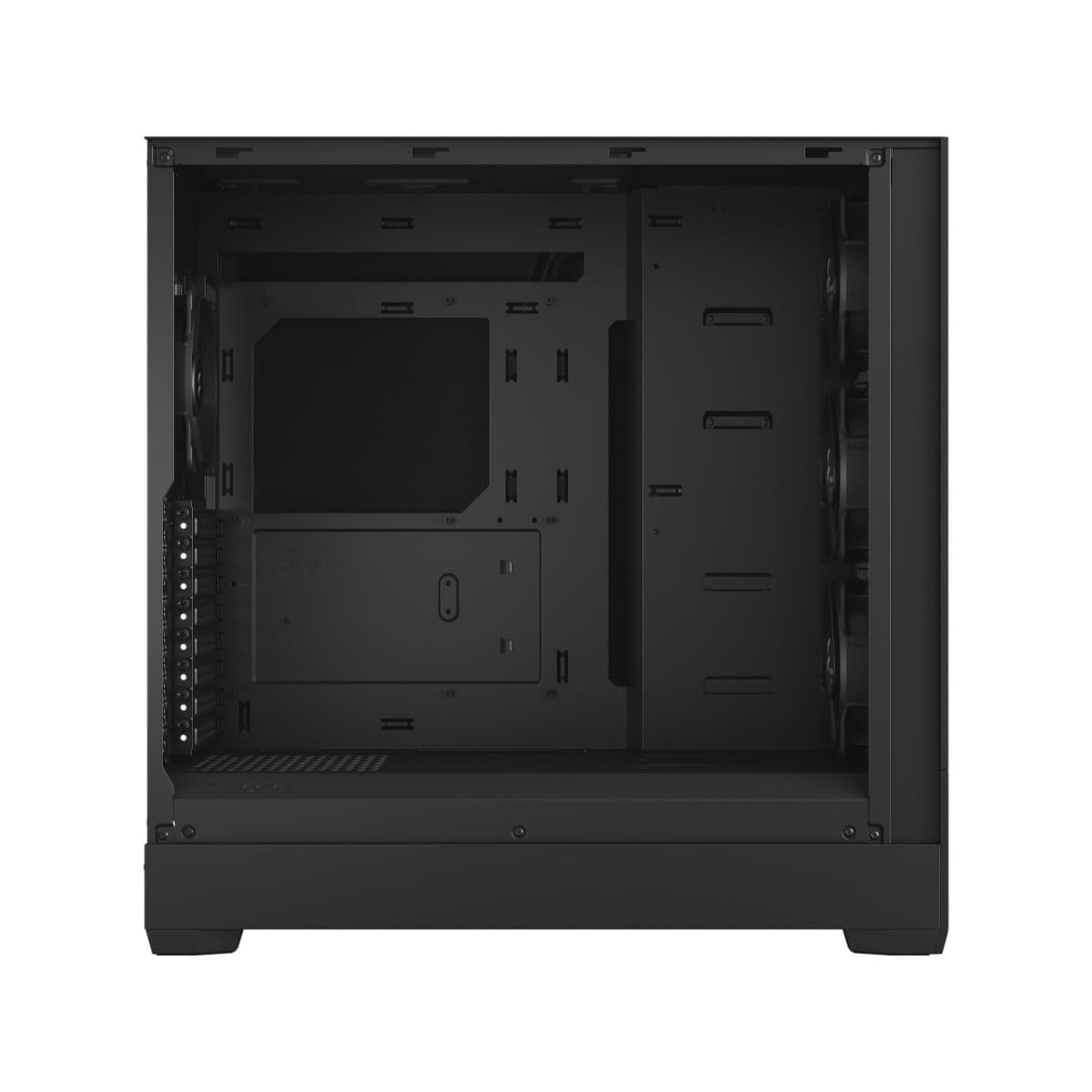 Fractal Design Fractal Design Pop XL Silent Mid-Tower Case, Up to 360mm & 6x120mm Fan Support, Hidden Compartment, Boosting Airflow, USB-C I/O Panel, Black Silent | FD-C-POS1X-02 - product view 1 of 12