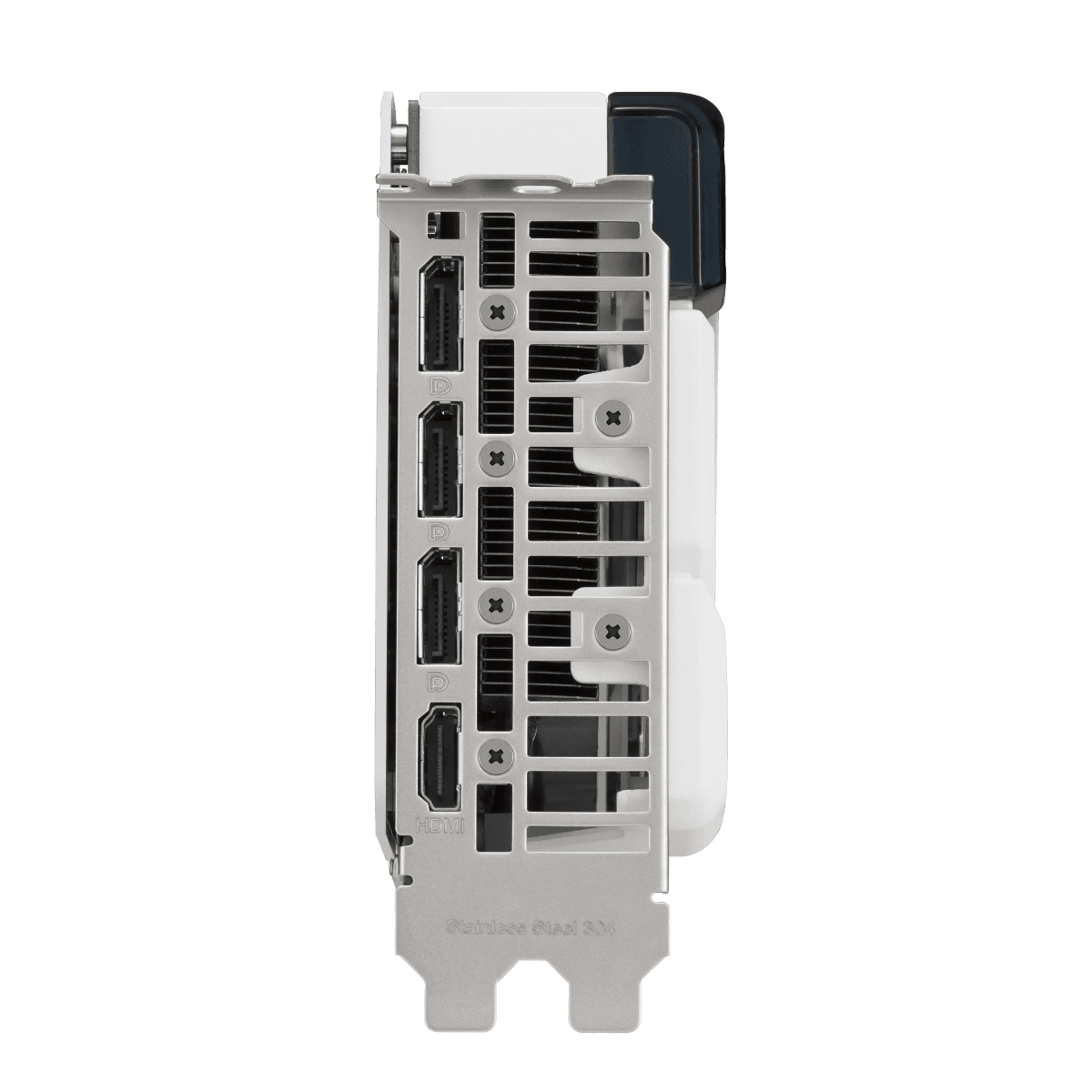 Asus ASUS Dual GeForce RTX??? 4060 Ti White OC Edition 8GB GDDR6 with two powerful Axial-tech fans and a 2.5-slot design for broad compatibility, 2 Year Warranty | 90YV0J42-M0NA00 - product view 3 of 9