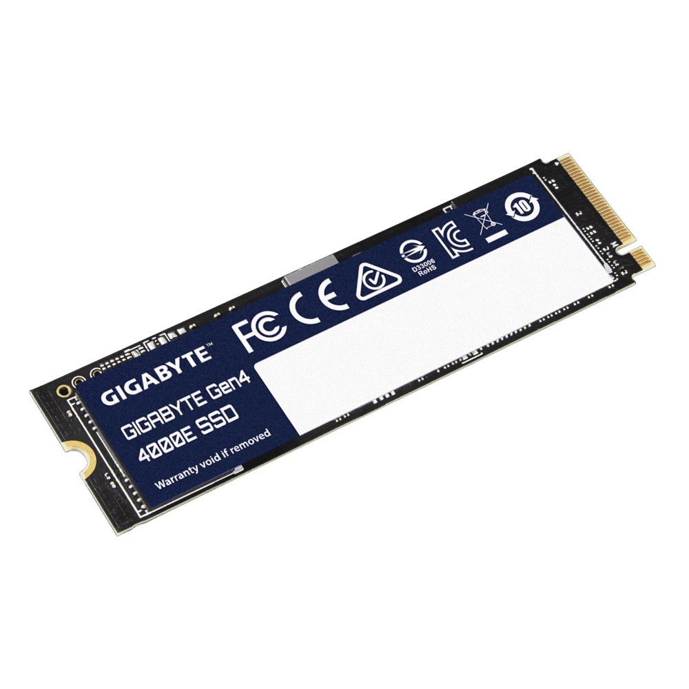 GIGABYTE Gen4 4000E SSD 1TB, Up to 4000 MB/s Sequential Read speed, PCI Express 4.0x4, NVMe 1.4 | G440E1TB
