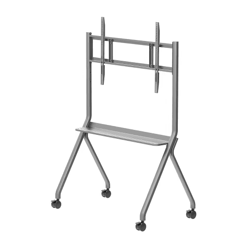 HISENSE Mobile Cart for Interactive Display, Fits up to 55-86" Display, 100kg Max Weight Capacity, 3 inch Castor Wheels, work With All Hisense Interactive Displays, Gray-Silver | MC086C – Buy Online