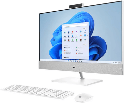 Hp HP Pavilion 27CA-2152 NH Bundle All in One PC (AIO),13th Generation Intel Core i7 processor, 16GB, 1TB SSD, 27" FHD, 4GB Nvidia Geforce RTX3050, White, DOS | 9R7F7EA#BH5 - product view 2 of 2