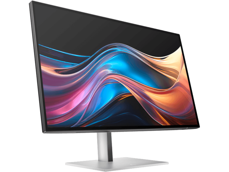 HP 727pk Series 7 Pro 27 inch 4K Thunderbolt 4 Monitor, 4K UHD (3840 x 2160), 5ms GtG, 60 Hz IPS Black, Height Adjust/Tilt/Swivel/Pivot, KVM switch, Anti-glare | 8J9G2AA – Buy Online