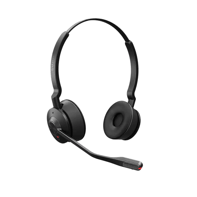 Jabra Engage 55 SE Wireless Headset, USB-A, UC Stereo, DECT Wireless technology Up to 150m | 490ft, Dual Microphone | 9659-410-111