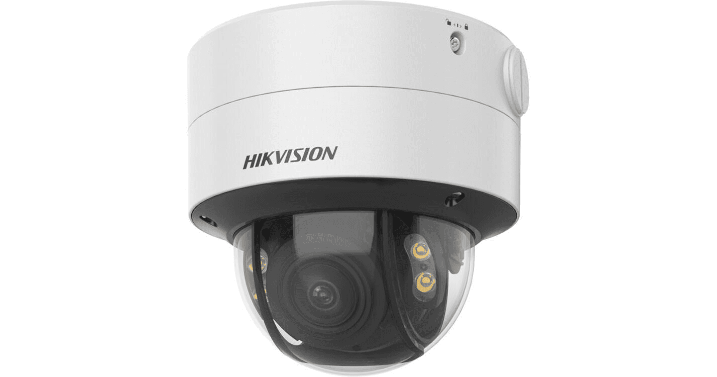 Hikvision DS-2CD2787G2T-LZS(2.8-12mm)(C) 4K ColorVu Motorize Varifocal Dome Network Camera, 24/7 colorful imaging