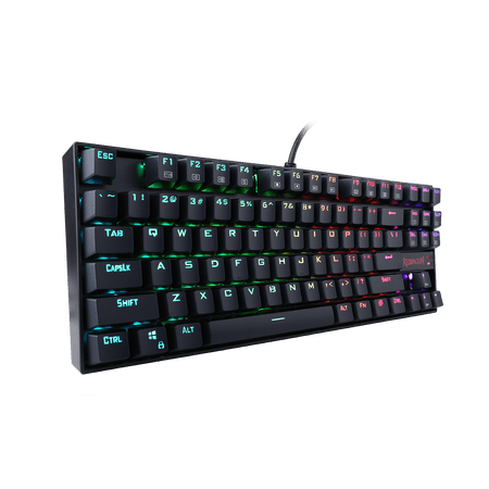 Redragon Redragon Kumara K552-RGB Compact 87 Keys RGB Backlit Mechanical Gaming Keyboard - Blue Switch | K552RGB-2 - product view 2 of 4