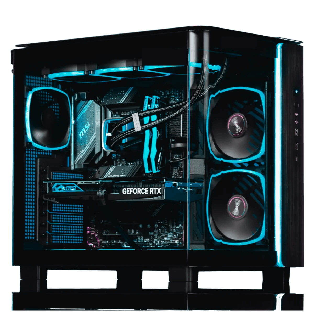 Solid Snake Powered By MSI Gaming PC- intel 14700F, 32GB RAM, RTX 5070 Ti 16GB SHADOW 2X , 1TB SSD, 750W PSU. - product view 1 of 1