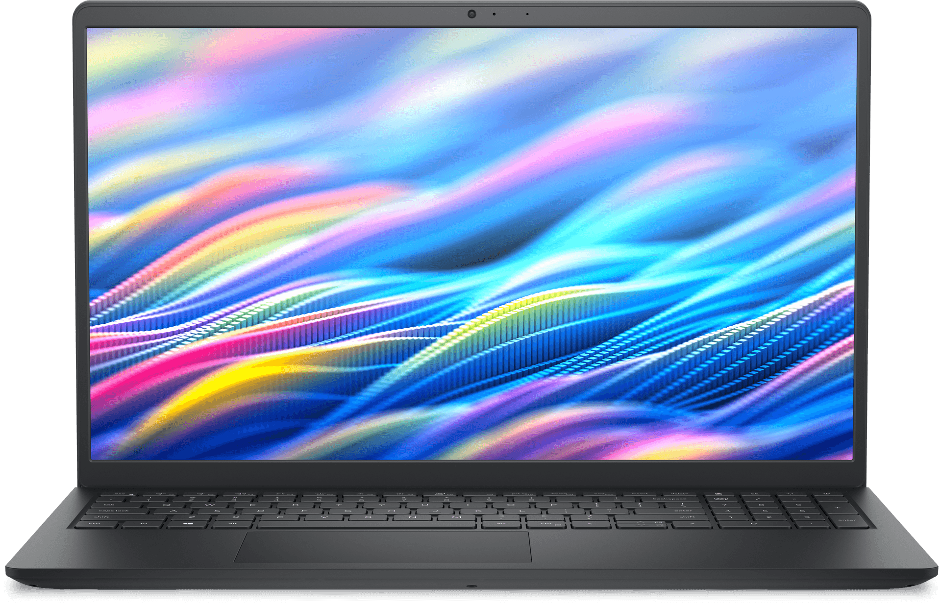 Dell Dell 15 DC15250 Laptop, 15.6" FHD Display, Intel Core i7-1335U Processor, 8GB RAM, 512GB SSD, Intel UHD Graphics, English Keyboard, DOS, Carbon Black | DC15250 - product view 1 of 8