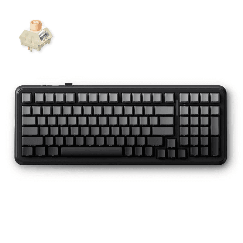 MCHOSE MCHOSE K99 V2 Wireless Gasket Mechanical Keyboard, 98% Layout, Icy Creamsicle Switches, & 8000mAh Battery, Mountains Gradient | MC-K99V2-7 - product view 2 of 2