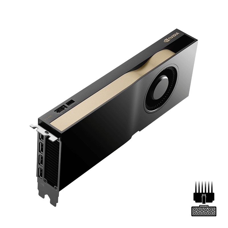 PNY NVIDIA RTX 4500 Ada Generation Graphics Card, 24GB GDDR6 With ECC 192-Bit Memory, 240 NVIDIA Tensor Cores, 60 NVIDIA RT Cores, 7680 CUDA Cores, PCI Express 4.0 x16, Black | VCNRTX4500ADA-SB – Buy Online