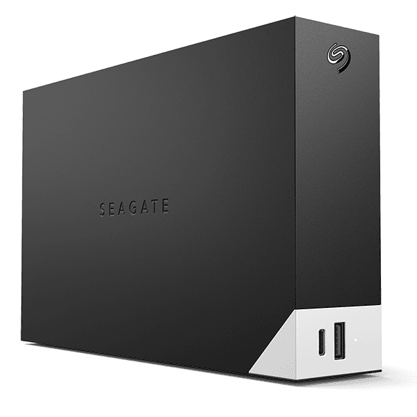 Seagate Seagate One Touch Hub 18 TB, USB-C and USB 3.0, Password-protected storage, Win and Mac, Black | STLC18000402 - product view 2 of 6