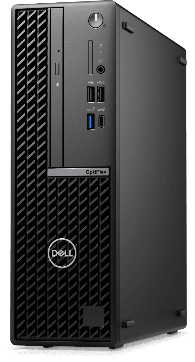 Dell Dell OptiPlex 7010 Small Form Factor Plus Desktop Computer- intel i5 12th Gen, 8GB RAM, 1TB SSD, DVD, English Arabic Keyboard, Dos, Mouse and Keyboard Included, 3 Year Warranty - product view 3 of 5