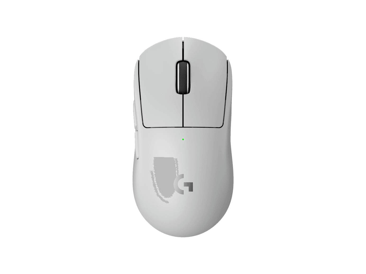 Logitech Logitech G PRO X Superlight 2 Lightspeed Wireless Gaming Mouse, Lightforce Hybrid Switches, HERO 2 Sensor with 32,000 DPI, 5 Prog Buttons, Up to 95H Battery Life, USB-C, PC Mac, White 910-006639 - product view 1 of 4