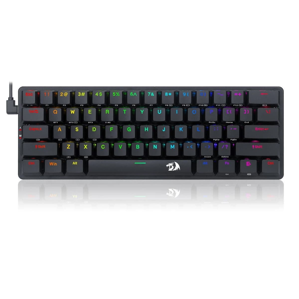 Redragon Redragon Elise Pro K615P-KBS RGB Mechanical Keyboard | K615P-KBS - product view 1 of 5