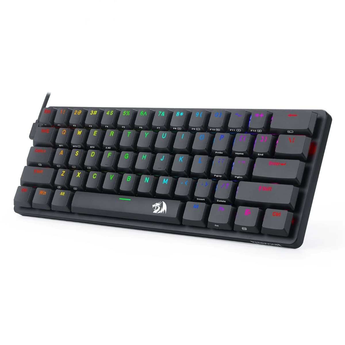 Redragon Redragon Elise Pro K615P-KBS RGB Mechanical Keyboard | K615P-KBS - product view 3 of 5