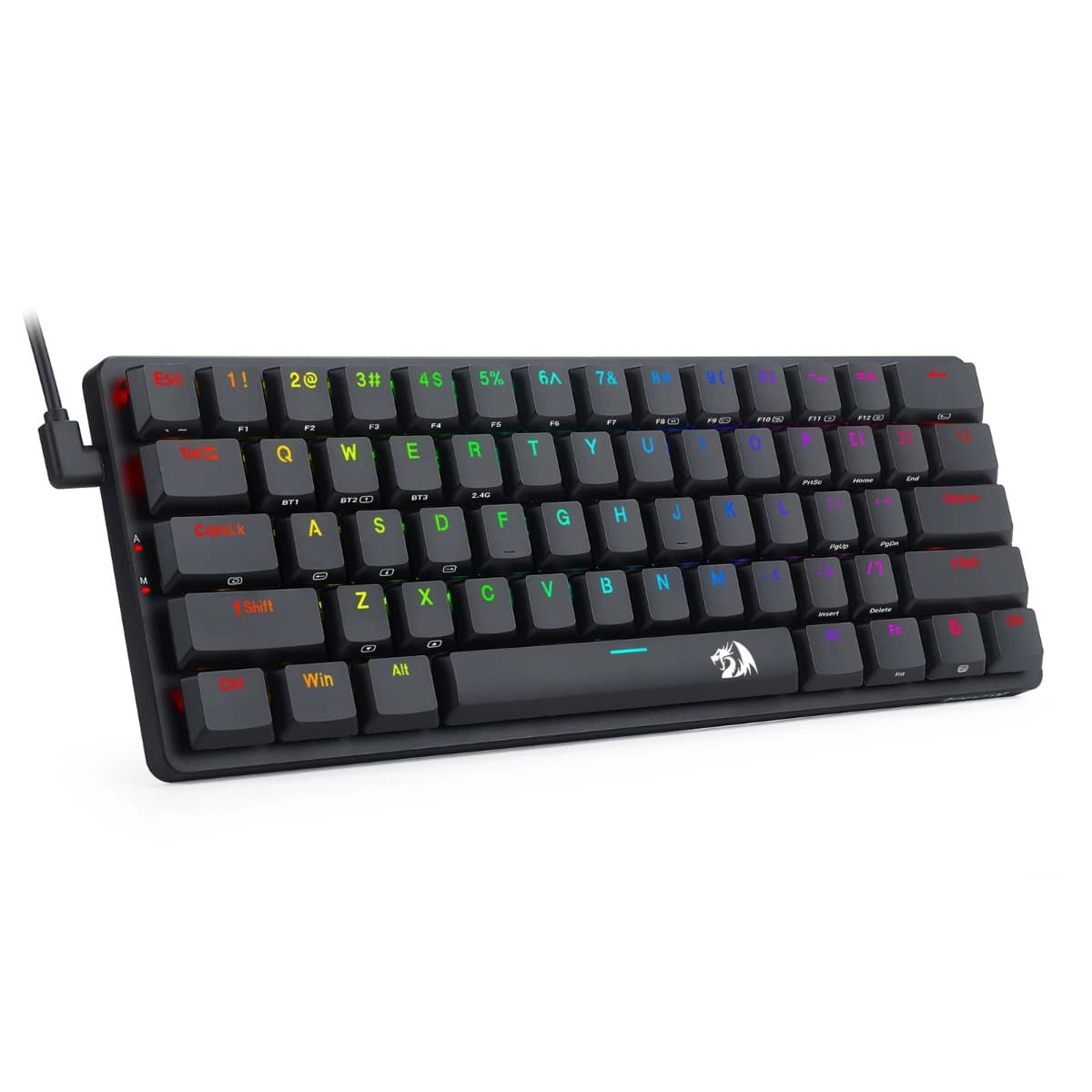 Redragon Redragon Elise Pro K615P-KBS RGB Mechanical Keyboard | K615P-KBS - product view 2 of 5