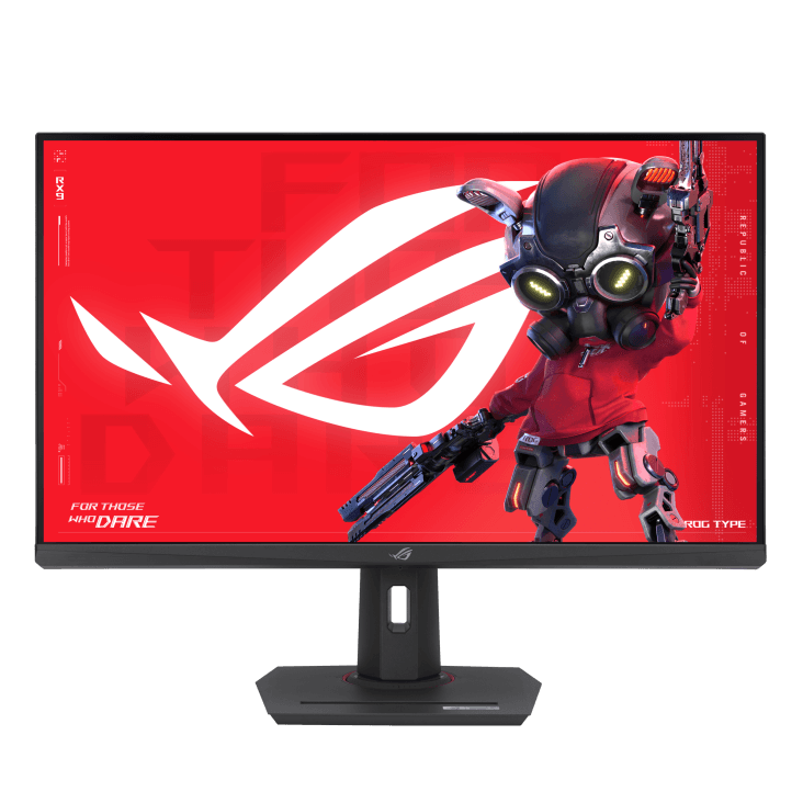 ASUS ROG Strix XG32UCG 32-inch Gaming Monitor, UHD 4K 3840x2160, Dual mode (4K 160Hz/ FHD 320Hz), 0.3ms, Fast IPS, Extreme Low Motion Blur Sync, USB Type-C, G-Sync compatible, tripod socket, HDR, Aura Sync | 90LM0B01-B01171 – Buy Online