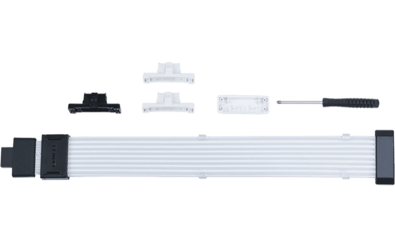 LIAN LI Lian Li Strimer Wireless 16-8 ARGB Cable, 370x37x50.6mm, 340mm Cable Length, 8 Light Guides, 116 Number of LEDs | PW16-81W - product view 3 of 4