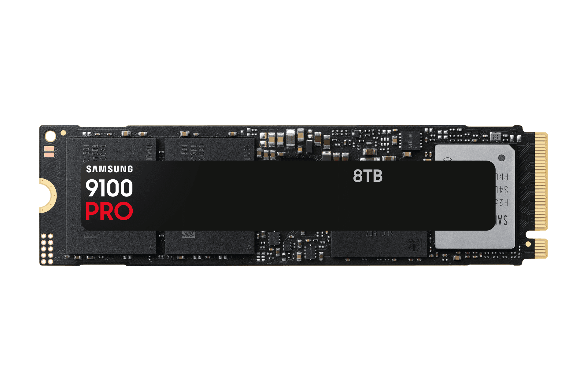Samsung 9100 PRO 8TB NVMe M.2 SSD, PCIe 5.0 x4, Up to 14,800 MB/s, NVMe 2.0, 8GB LPDDR4X Cache, 4,800 TBW, Black | MZ-VAP8T0BW – Buy Online