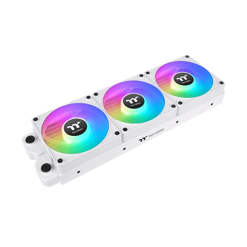 Thermaltake Thermaltake CT140 EX ARGB Sync PC Cooling 3-Fan Pack, PWM 500 ~ 1800 R.P.M, Magnetic connection, White | CL-F191-PL14SW-A - product view 2 of 4
