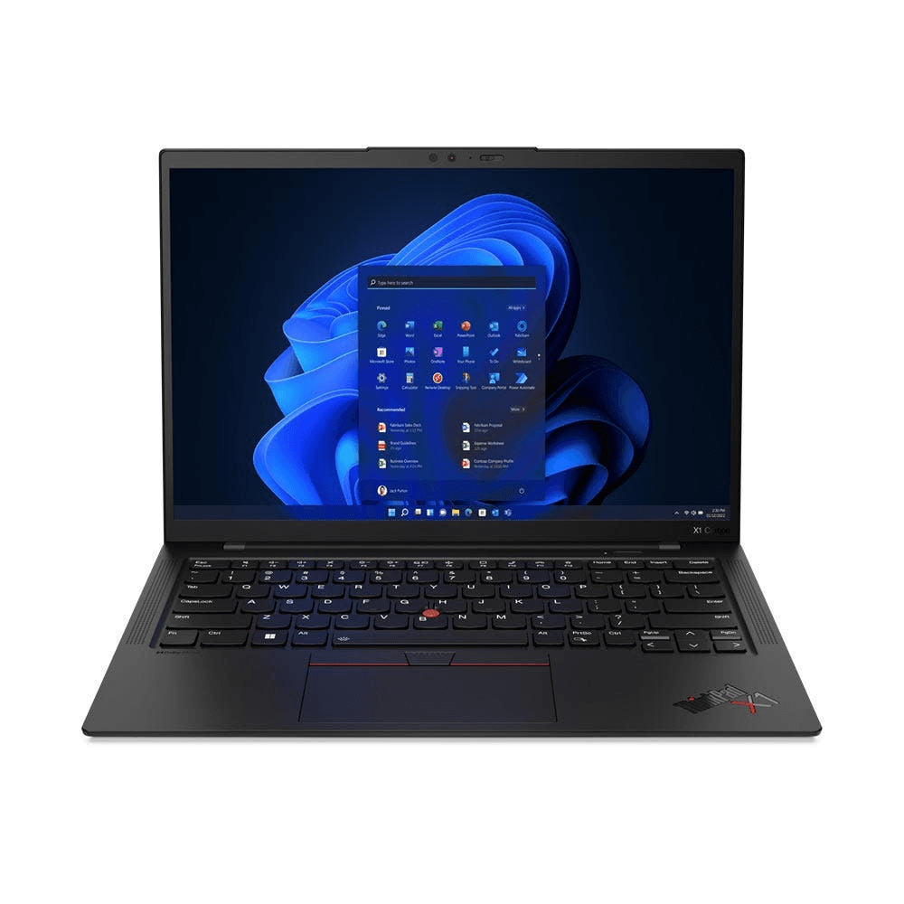 Lenovo LENOVO ThinkPad X1 Carbon Gen 11 Intel Core i7-1355U Processor, 32GB RAM, 1TB SSD, 14" WUXGA Display, Windows 11 Pro, 3 Year Warranty | 21HM006EGR - product view 2 of 6