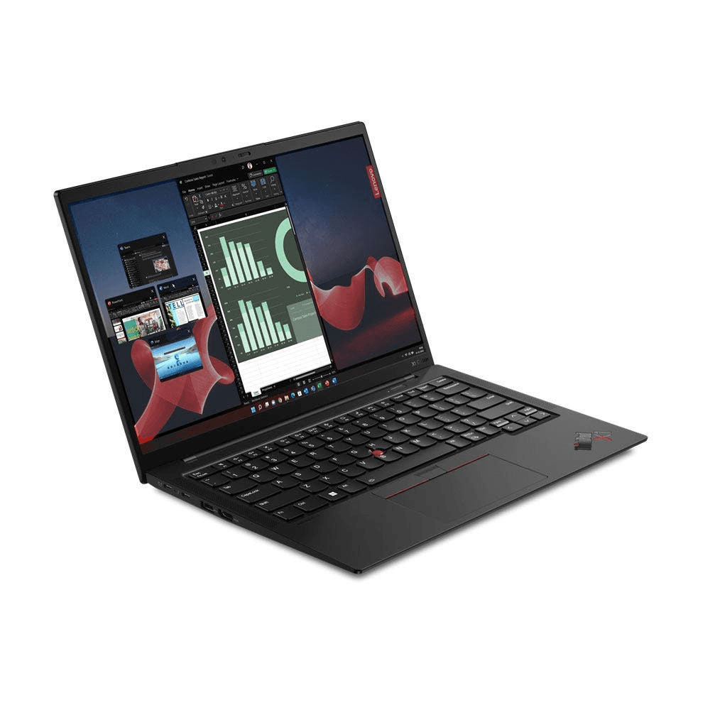 Lenovo LENOVO ThinkPad X1 Carbon Gen 11 Intel Core i7-1355U Processor, 32GB RAM, 1TB SSD, 14" WUXGA Display, Windows 11 Pro, 3 Year Warranty | 21HM006EGR - product view 3 of 6