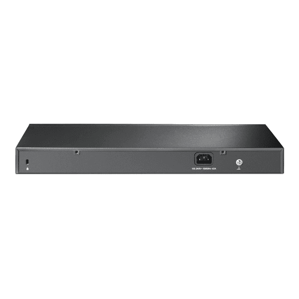 tp-link tp-link TL-SG2428P JetStream 28-Port Gigabit Smart Switch with 24-Port PoE+, 24?? gigabit PoE+ ports and 4?? gigabit SFP Slots provide high-speed connections, Integrated into Omada SDN - product view 1 of 3