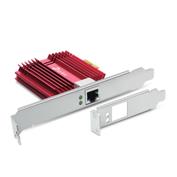 tp-link TX401 10 Gigabit PCI Express Network Adapter, 1?? PCI Express 3.0 x4, 1?? RJ45 Gigabit/Megabit Port – Buy Online