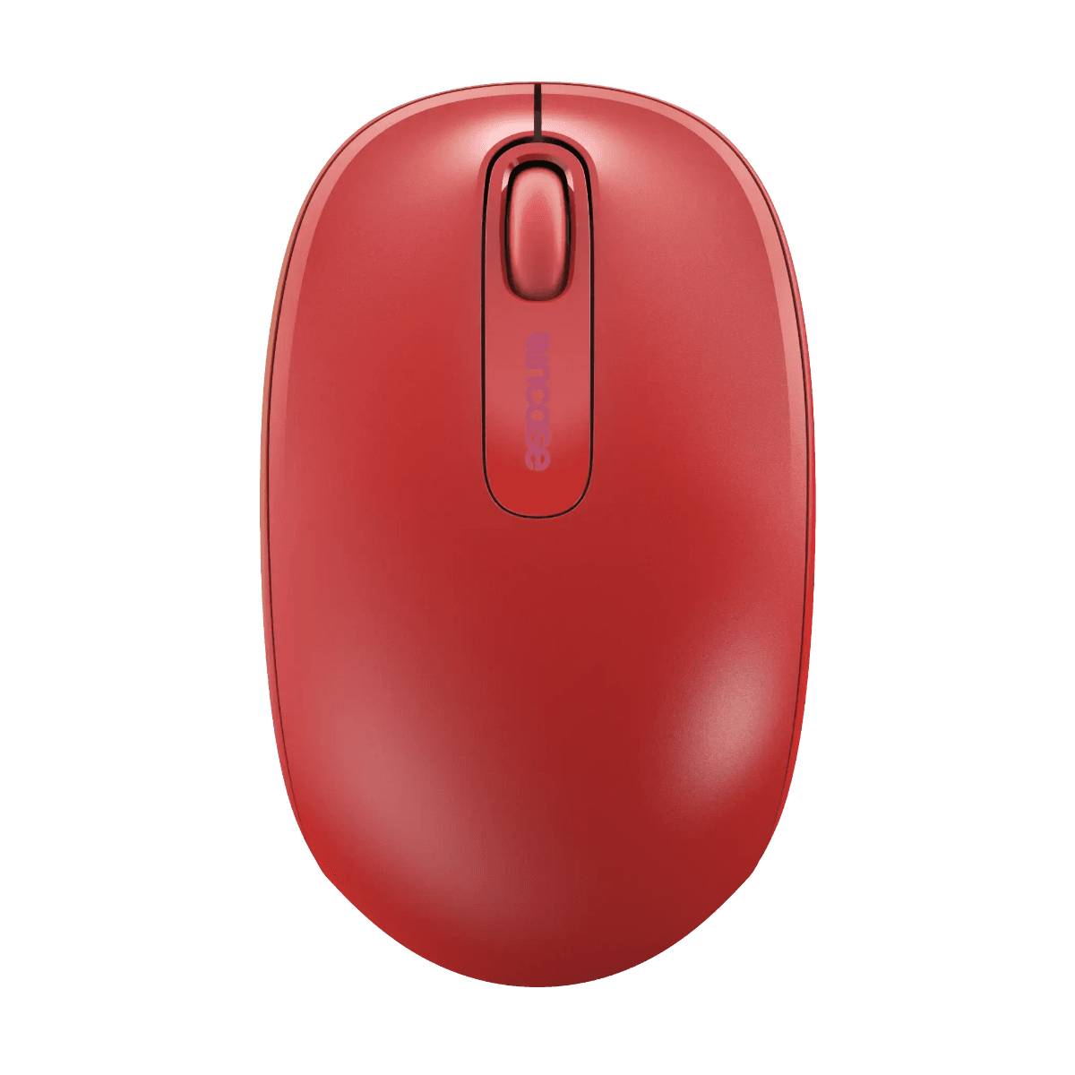 Incase 1850 Wireless Mobile Mouse Designed by Microsoft, Windows, macOS, Plug-and-go nano transceiver, Flame Red | U7Z-00033 – Buy Online