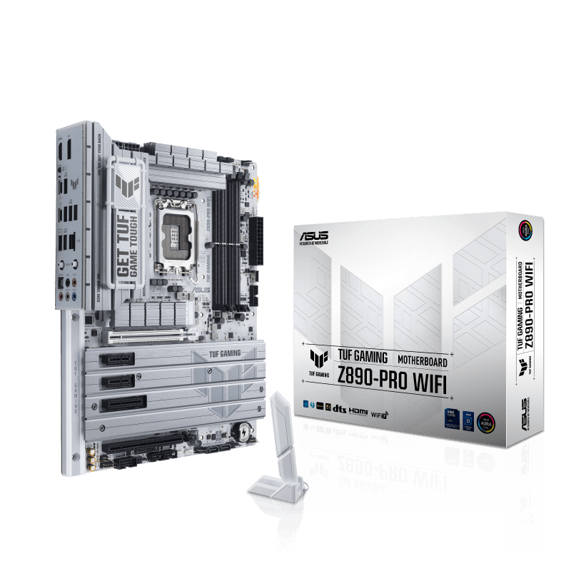 Asus Intel Core Ultra 9 285K Processor X TUF GAMING Z890-PRO WIFI Motherboard | Ultra Series Combo - product view 2 of 3
