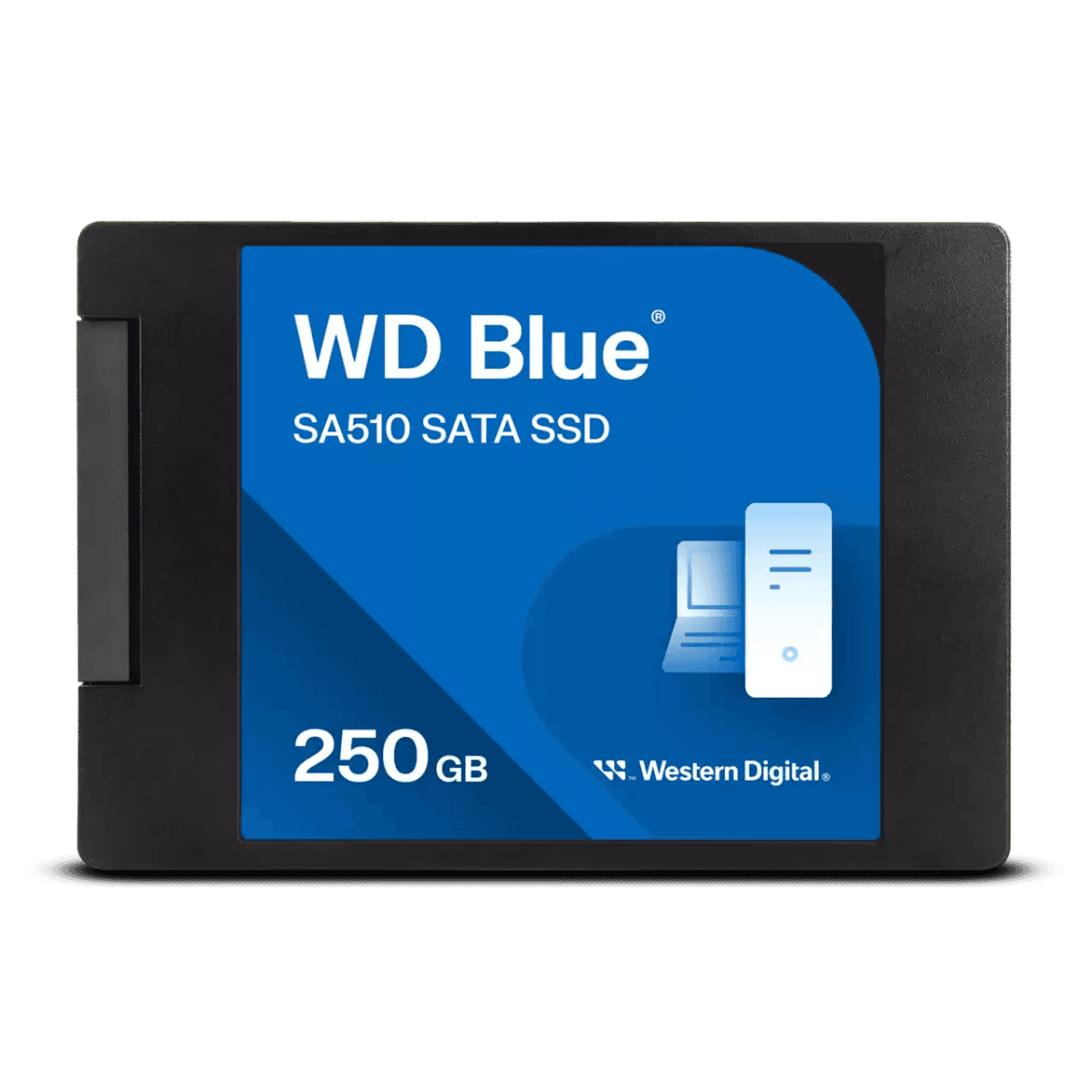 WD Blue SA510 SATA 250GB SSD 2.5???/7mm Cased, 555MB/s Sequential Read Performance | WDS250G3B0A-00AXR0