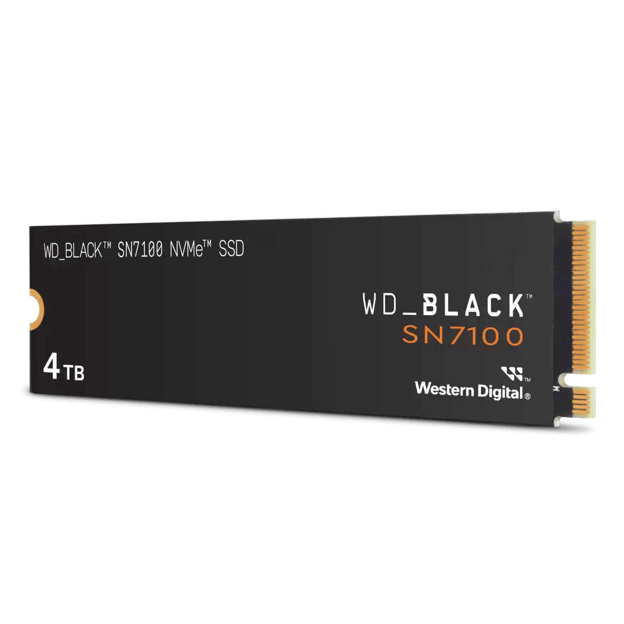 WD BLACK SN7100 4TB NVMe SSD, up to 7,000MB/s read2 & 6700MB/s write speeds, PCIe Gen 4.0  | WDS400T4X0E-00CJA0