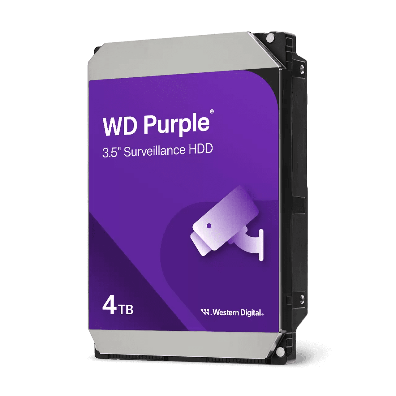 WD Purple Surveillance 4TB Hard Drive, up to 175MB/s Transfer Rate, SATA Interface, 24x7 Video Surveillance Recording | WD43PURZ – Buy Online