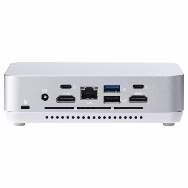 ASUS NUC 14 Pro+ Mini PC RNUC14RVSU700002I, Intel Core U7 155H processor, 64GB 5600MTs DDR5 SODIMM, 2TB NVMe SSD, Windows 11 Professional, EU Cord, Wi-Fi 6E, White | 90AR0051-M000A0 – Buy Online