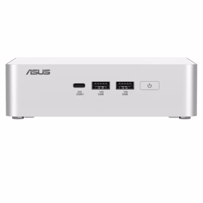 ASUS NUC 15 Pro+ (Barebone) Mini PC, Intel Core Ultra 9 285H Processor, Intel Arc GPU, support DDR5-5600 SO-DIMM x 2, DOS, Silver, (No RAM & SSD) | RNUC15CRSU900003 – Buy Online